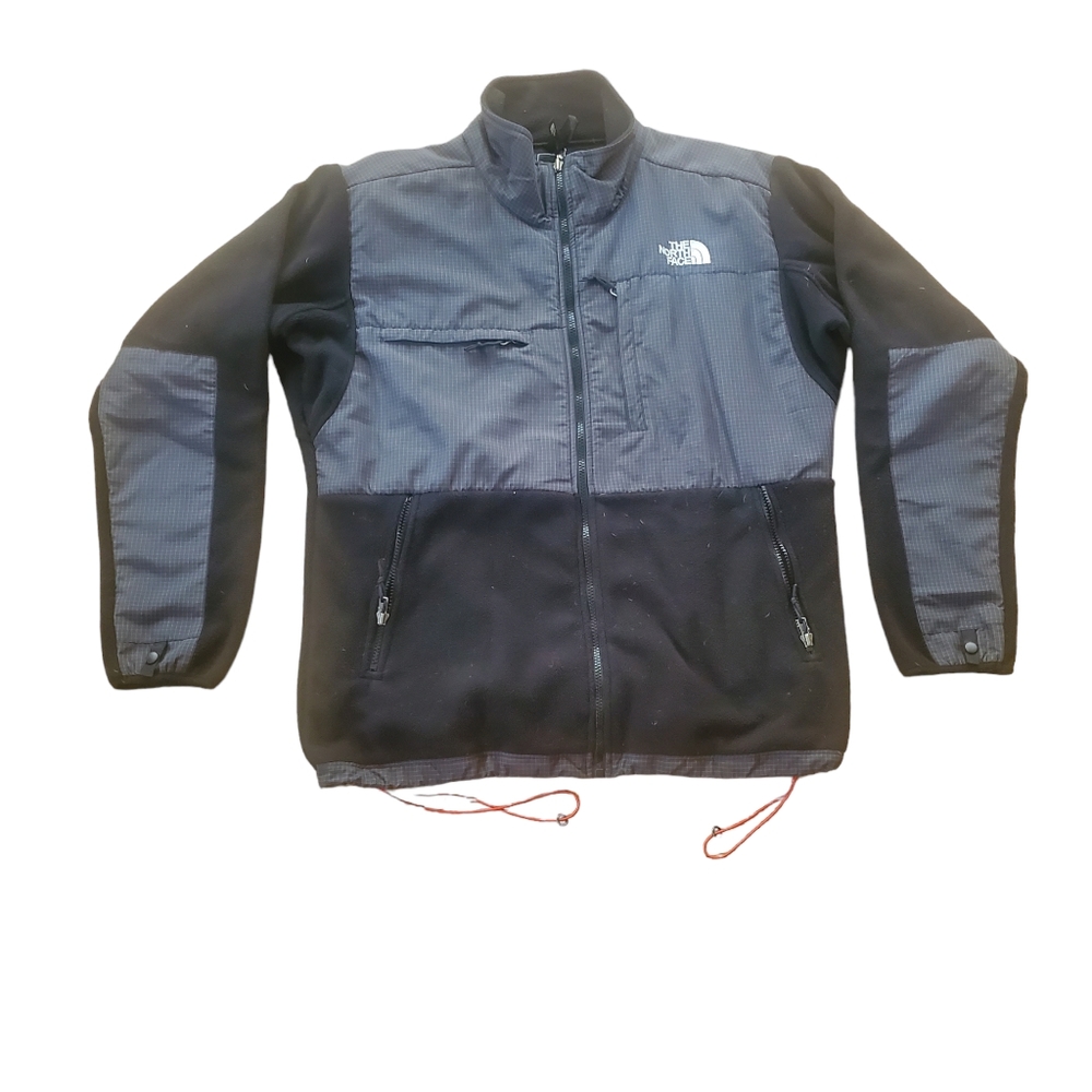 The North Face Black Denali Polartec Full Zip Fleece Jacket M